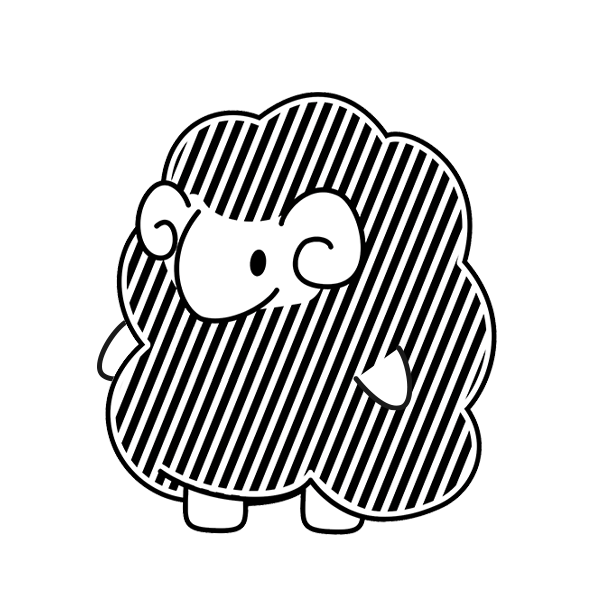 Mr.ラムチョップ（左向き）